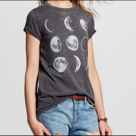 L.O.L. Vintage Tops - L.O.L Vintage Moon Phase Shirt M